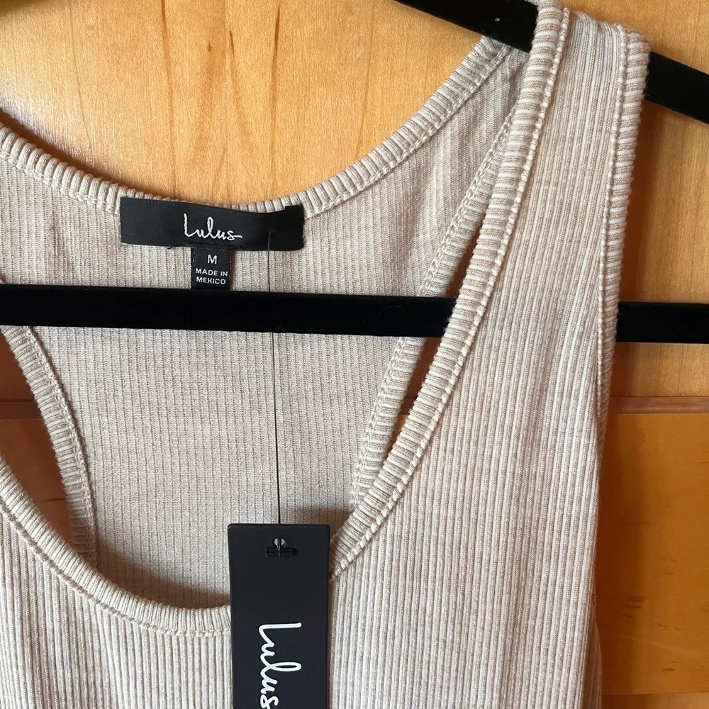 Lulus medium ribbed maxi dress - Picture 3 of 4